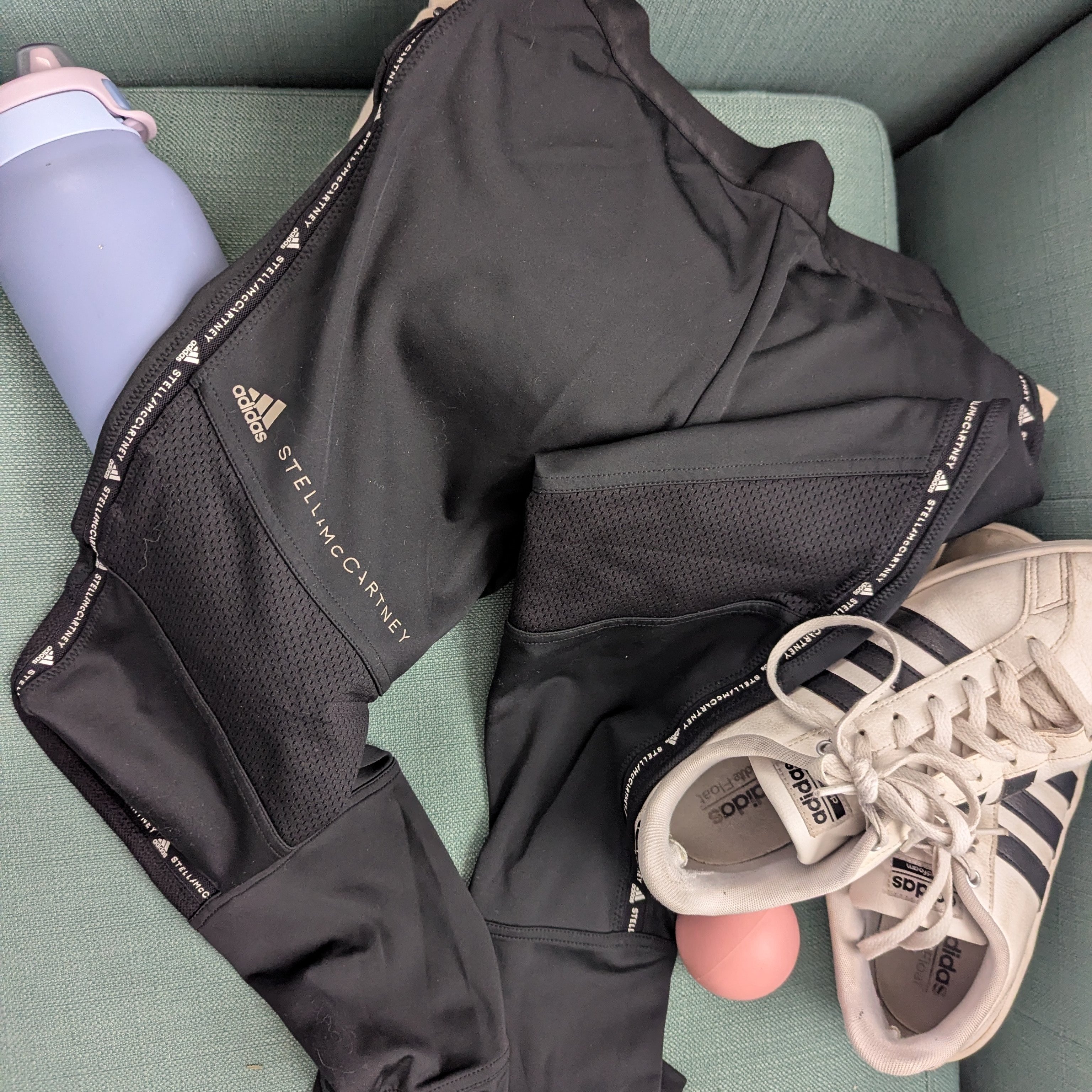 Adidas Stella Mccartney Black Performance Leggings